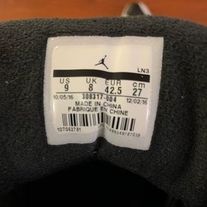 Air Jordan 12 low, 80% new